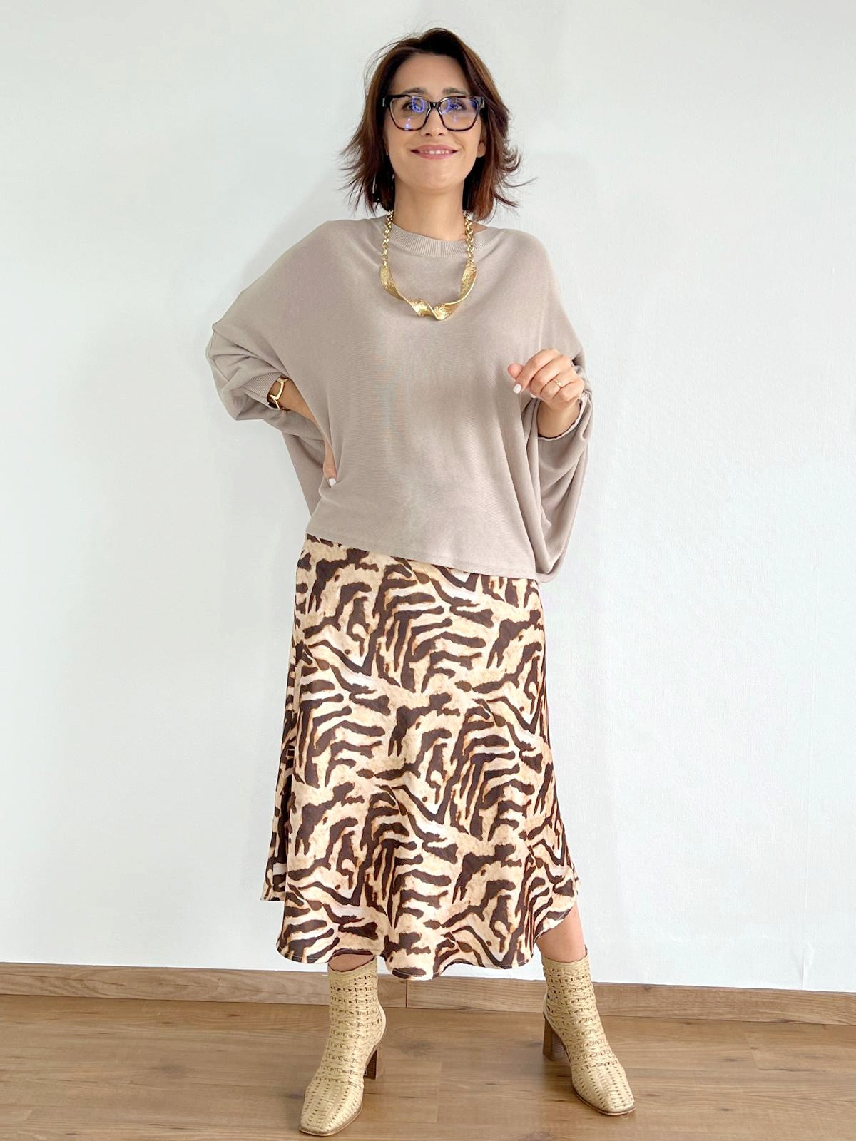 Camisola taupe Argel